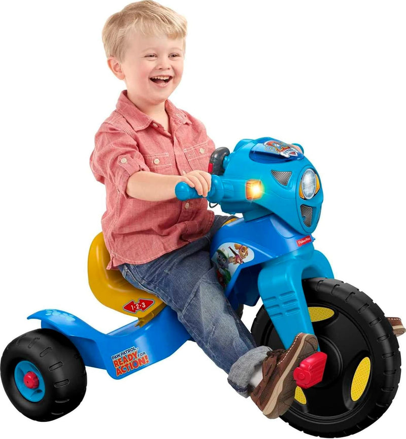 NICKELODEON PAW PATROL LIGHTS & SOUNDS TRIKE BY FISHER-PRICE
