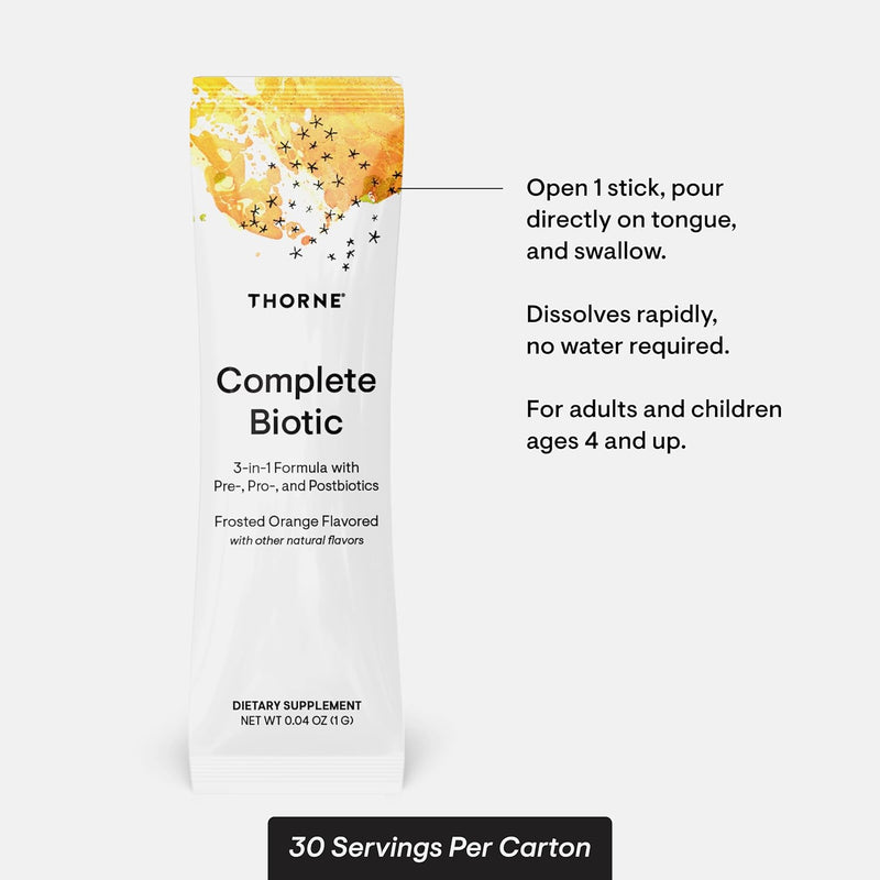 THORNE COMPLETE BIOTIC 30CT STICK PACKS