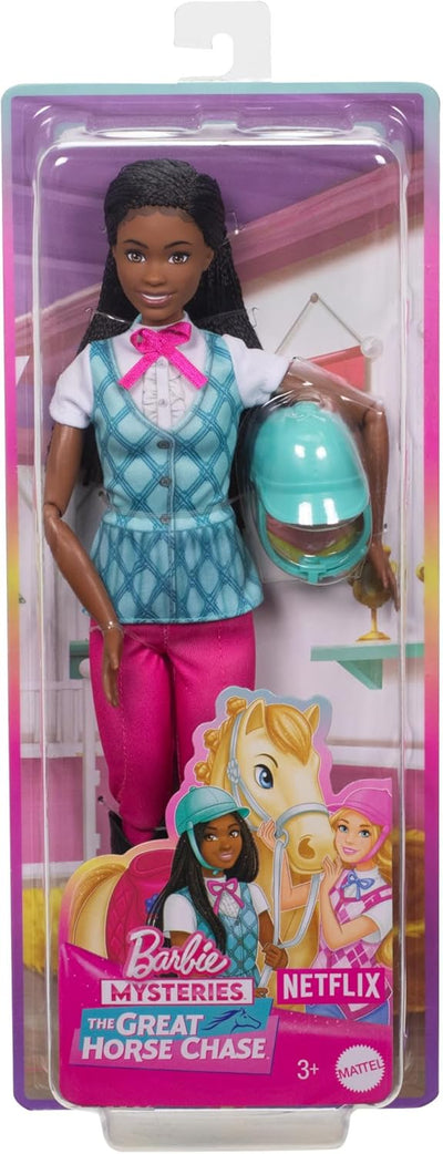 BARBIE "BROOKLYN" DOLL & ACCESSORIES FROM BARBIE MYSTERIES: THE GREAT HORSE CHASE