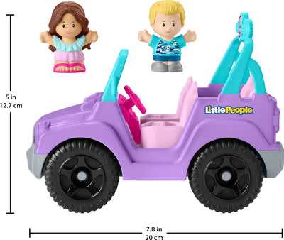 LITTLE PEOPLE BARBIE TOY CAR BEACH CRUISER