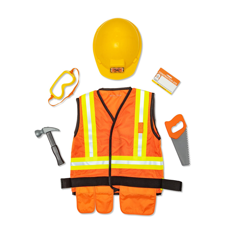 CONSTRUCTION WORKER DRESS UP SET