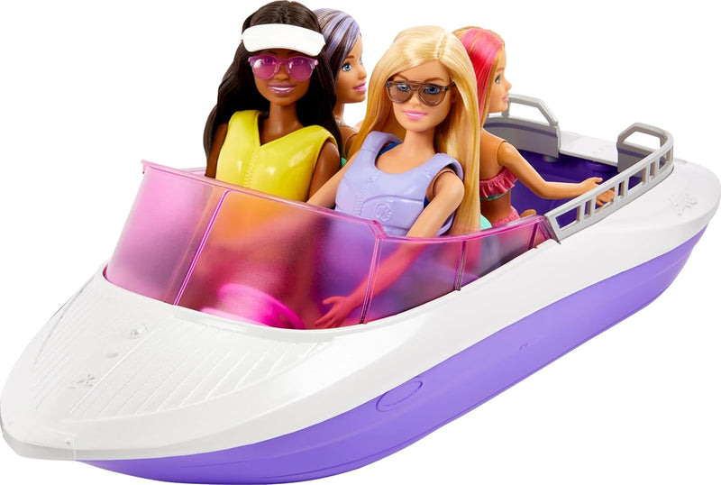 BARBIE MERMAID POWER DOLLS & TOY BOAT PLAYSET