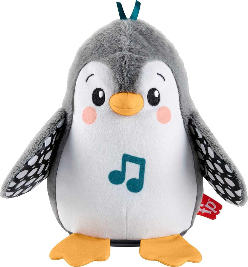 BABY TUMMY TIME TOY FLAP & WOBBLE PENGUIN