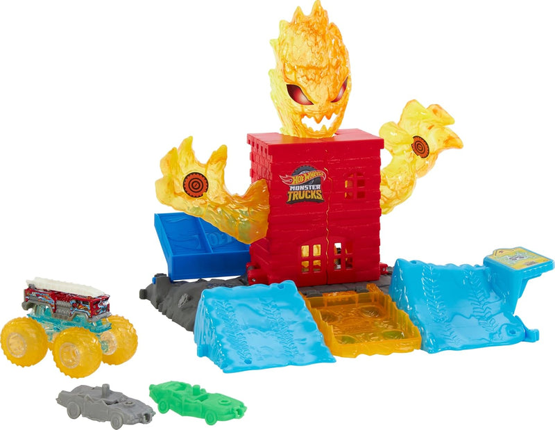 HOT WHEELS MONSTER TRUCKS TOY PLAYSET 1:64 SCALE