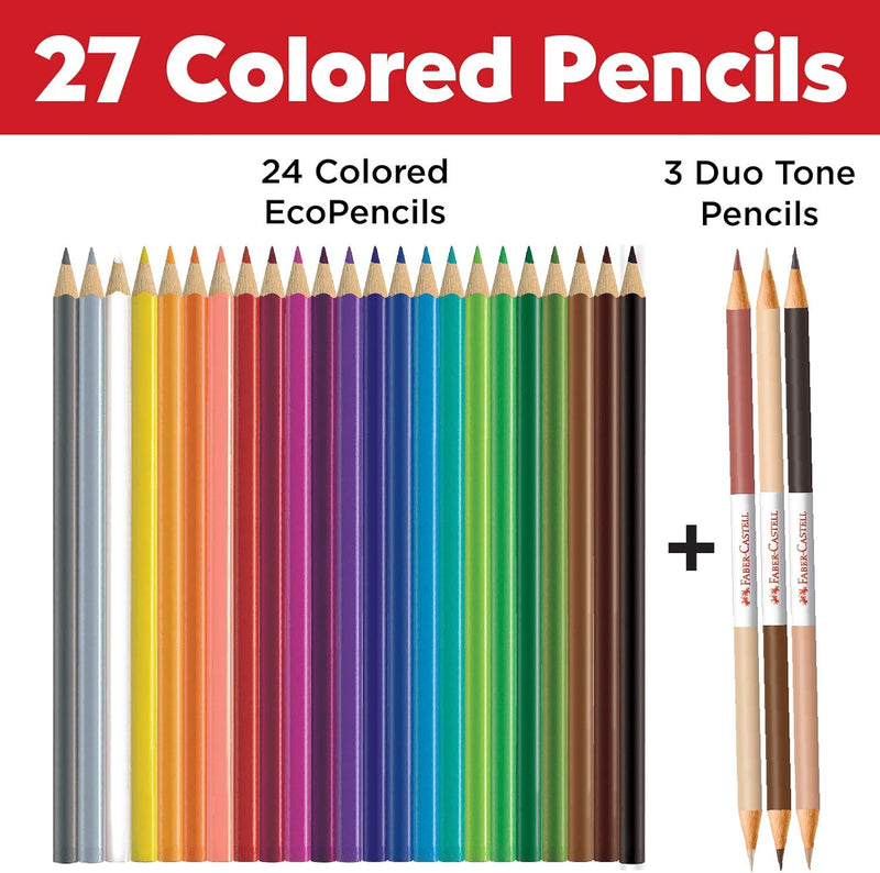 WORLD COLORS ECOPENCILS - 27 COUNT