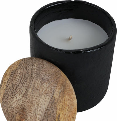 4" 9OZ BALSAM & MYRRH TALL CANDLE WITH LID