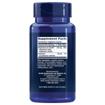 POTASSIUM EXTEND RELEASE MAGNESIUM 60CT