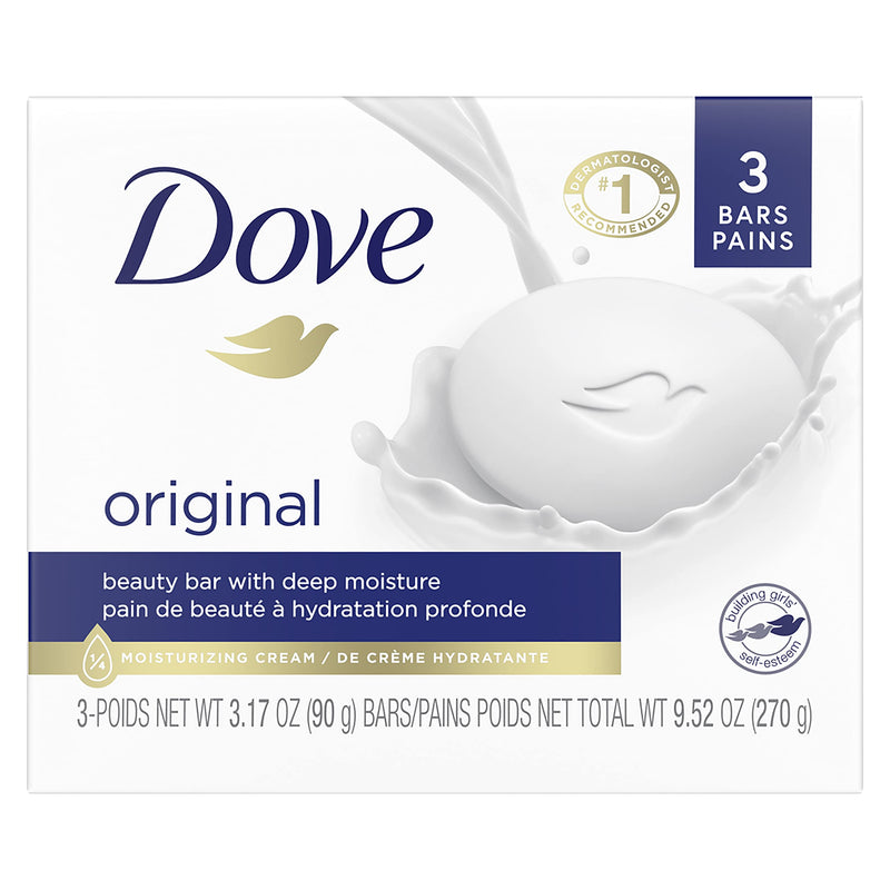 DOVE WHITE SINGLE BAR 3.17OZ