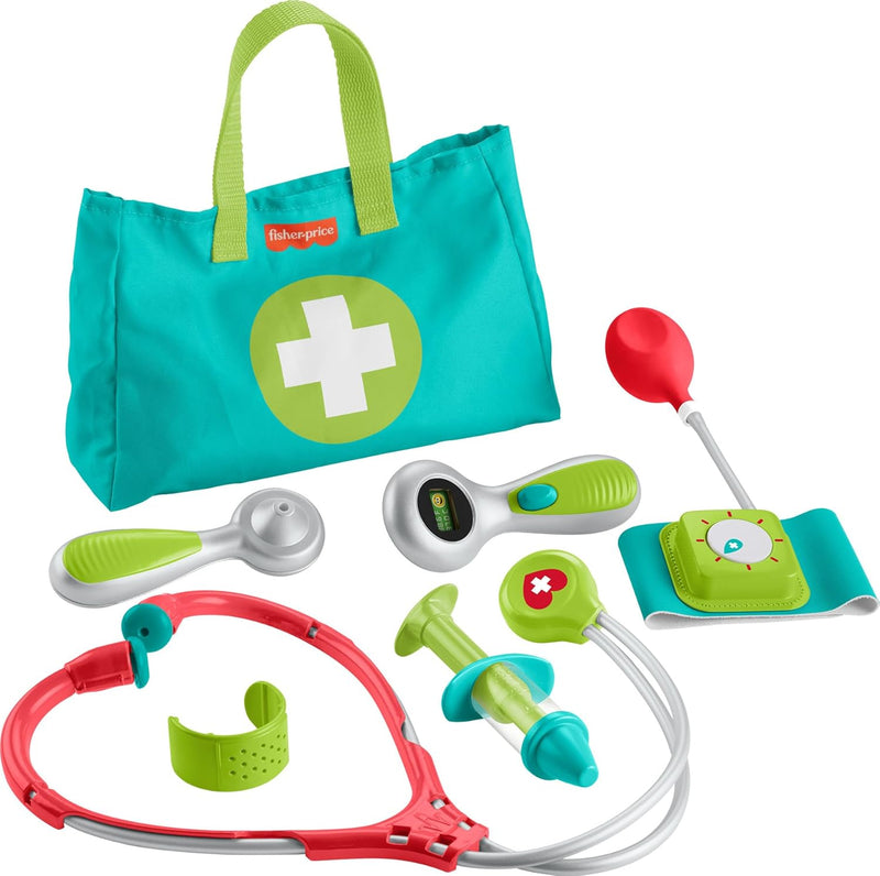 PRETEND PLAY MEDICAL KIT 7-PIECE DOCTOR BAG