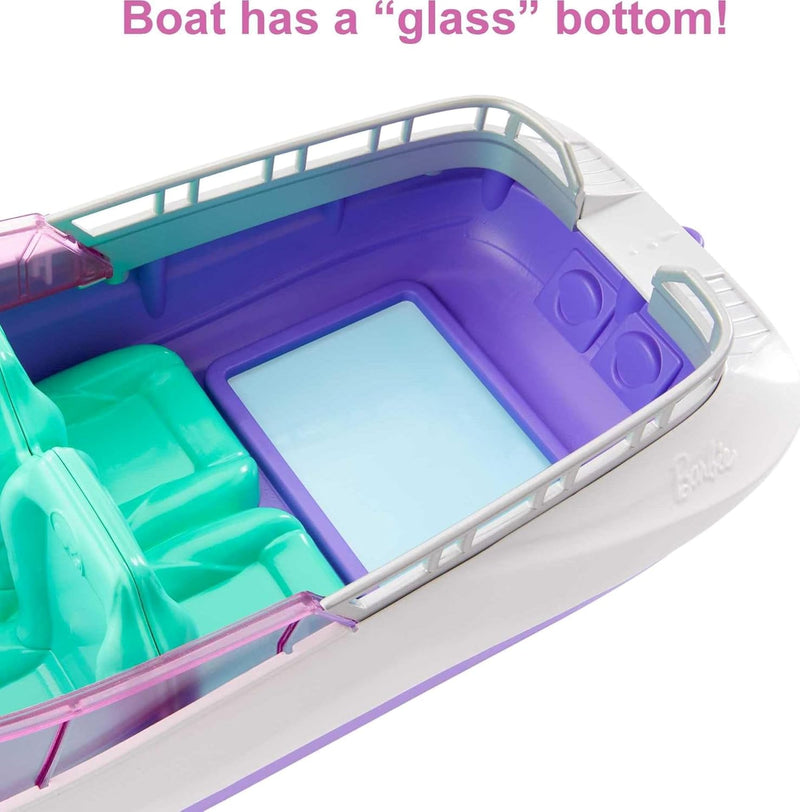 BARBIE MERMAID POWER DOLLS & TOY BOAT PLAYSET