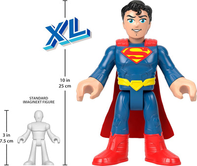 IMAGINEXT DC SUPER FRIENDS SUPERMAN ACTION FIGURE XL 10-INCH