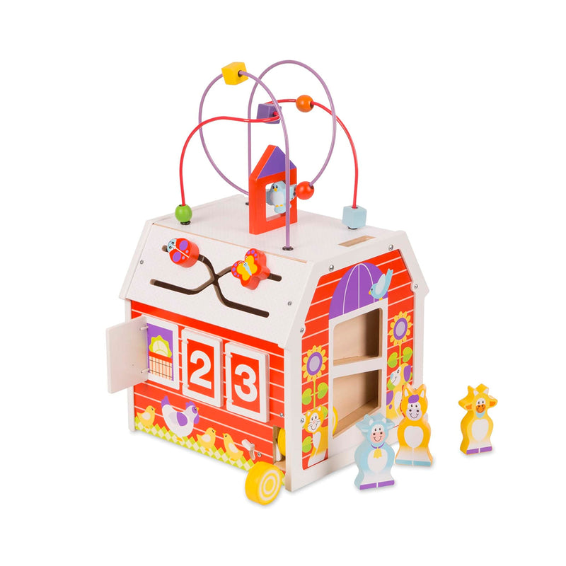 FIRST PLAY SLIDE SORT+ROLL ACTIVITY BARN