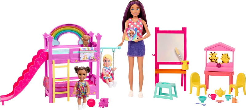 BARBIE SKIPPER BABYSITTERS INC. ULTIMATE DAYCARE PLAYSET