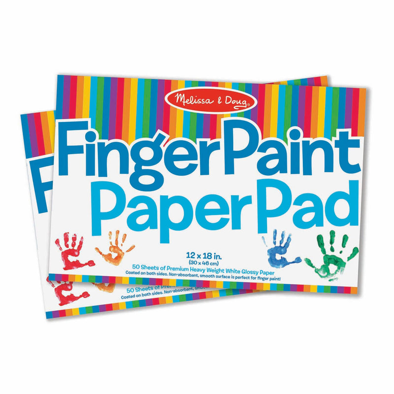 FINGER PAINT PAPER PAD