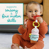 INFANTINO PLUSHY PAL  TEETHER - ICE CREAM