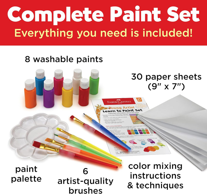 YOUNG ARTIST LEARN TO PAINTN SET
