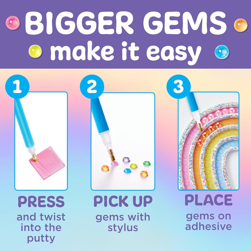CREATIVITY FOR KIDS BUBBLE GEM SUPER STICKER