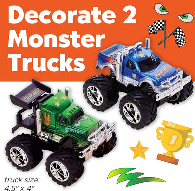 CREATIVITY FOR KIDS MONSTER TRUCKS CRAFT KIT