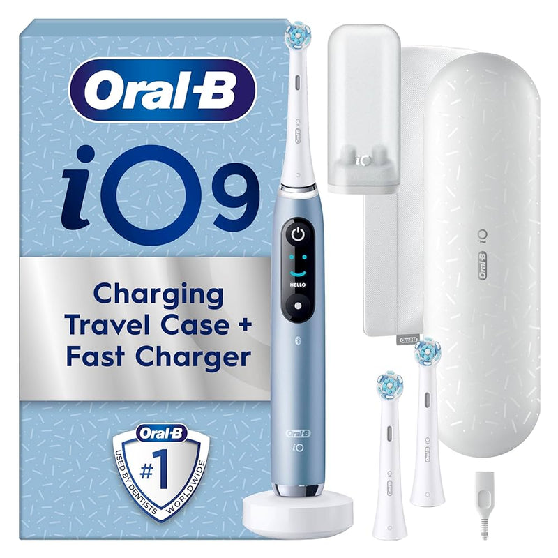 IO SERIE9 ELETRIC TOOTHBRUSH+HEADS AQUA
