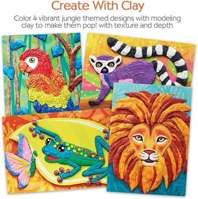 CREATIVITY FOR KIDS DO ART: COLOURING WITH CLAY
