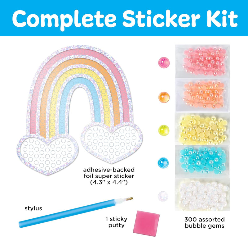 CREATIVITY FOR KIDS BUBBLE GEM SUPER STICKER
