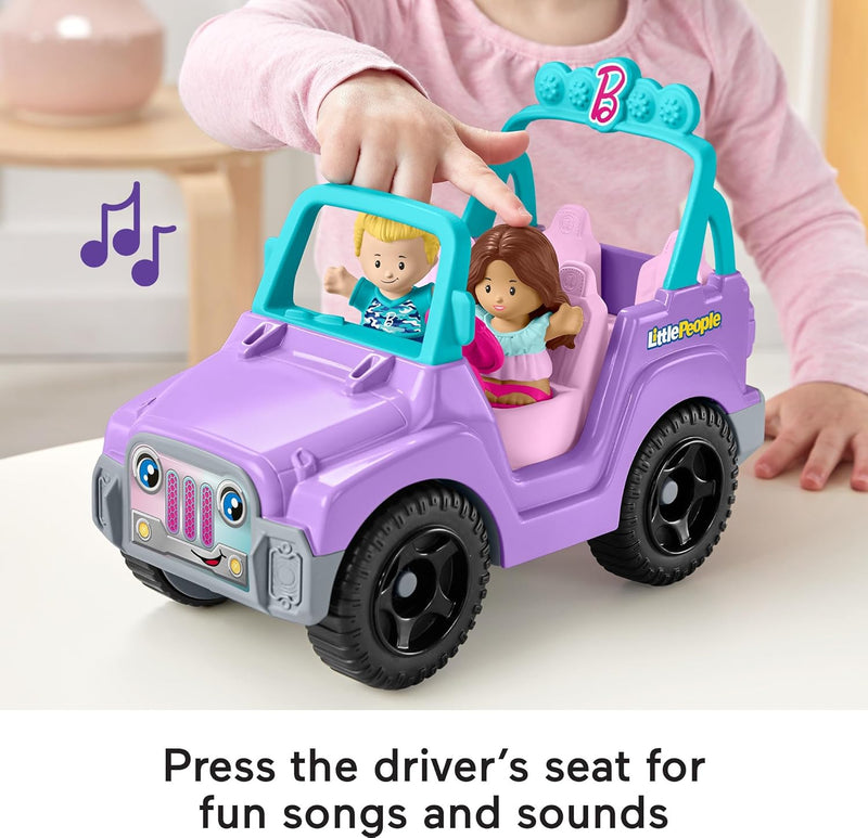 LITTLE PEOPLE BARBIE TOY CAR BEACH CRUISER