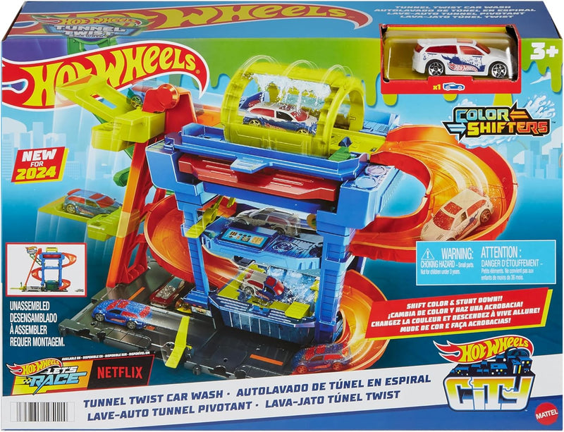 HOT WHEELS TUNL TWIST CAR WASH