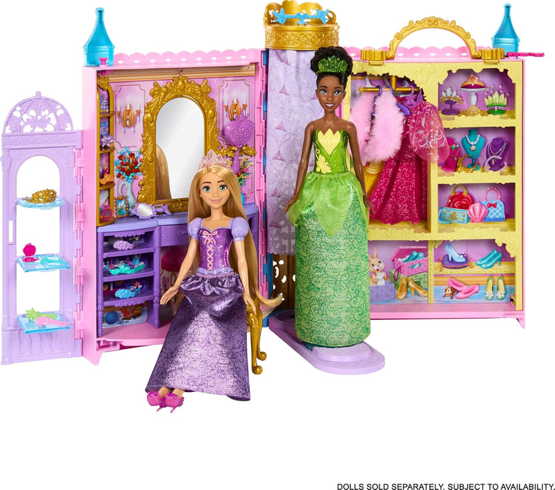 DISNEY PRINCESS READY FOR THE BALL CLOSET PLAYSET