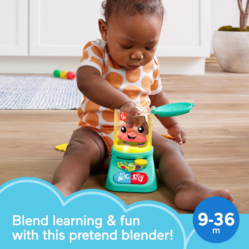 LAUGH & LEARN TOY COUNTING & COLORS SMOOTHIE MAKER PRETEND BLENDER