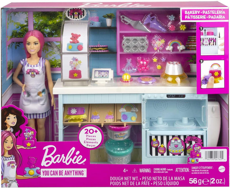 BARBIE DOLL & ACCESSORIES BAKERY PLAYSET