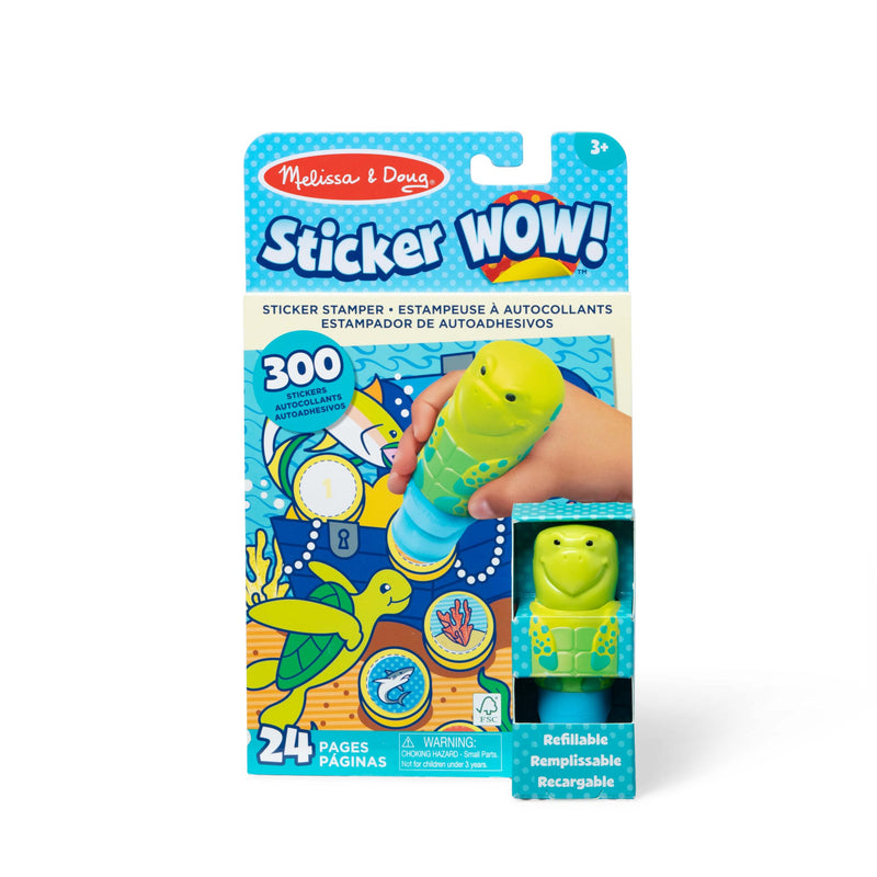 STICKER WOW! ACTIVITY PAD SET - TURTLE