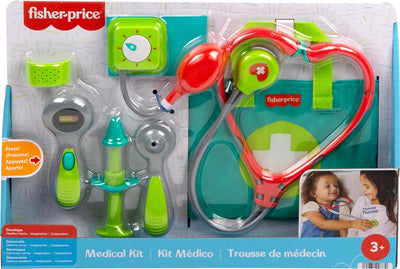 PRETEND PLAY MEDICAL KIT 7-PIECE DOCTOR BAG