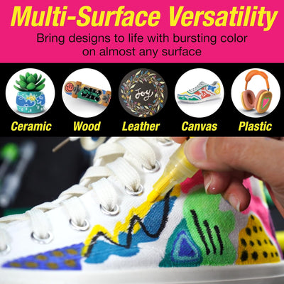 BLACK EDITION ACRYLIC MARKER SHAKE & PAINT - NEON