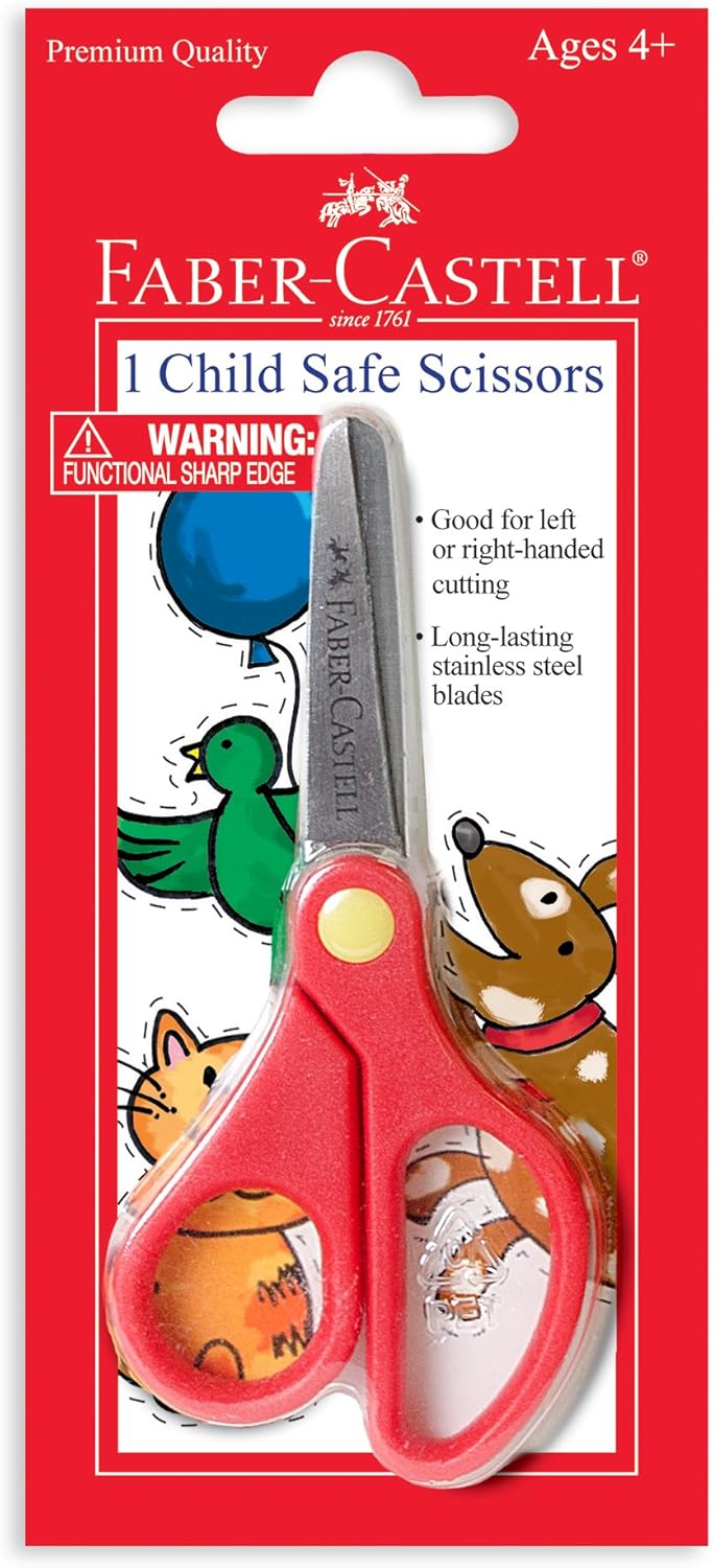 CHILD SAFE SCISSORS - SAFETY SCISSORS FOR KIDS