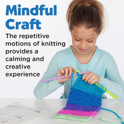 CREATIVITY FOR KIDS LEARN TO KNIT POCKET SCARF