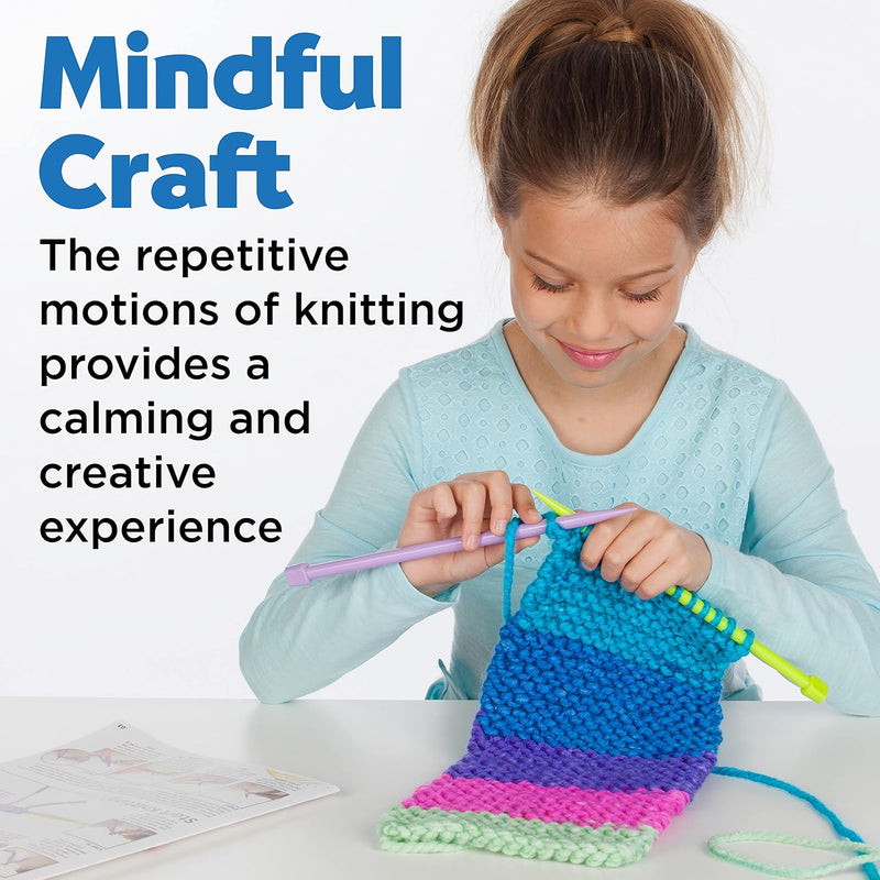 CREATIVITY FOR KIDS LEARN TO KNIT POCKET SCARF