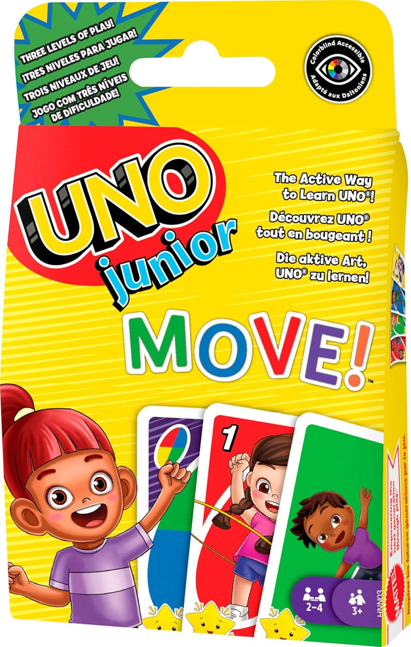 UNO JUNIOR MOVE KIDS CARD GAME