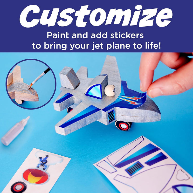 CREATIVITY FOR KIDS BUILDEEZ! EASY WOODEN MODEL SET