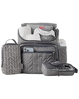 FORMA BACKPACK GREY DIAPER BAG