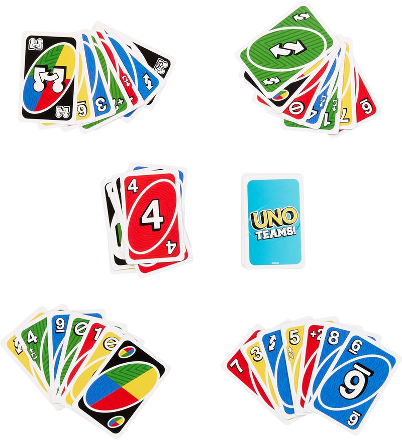 UNO TEAMS CARD GAME