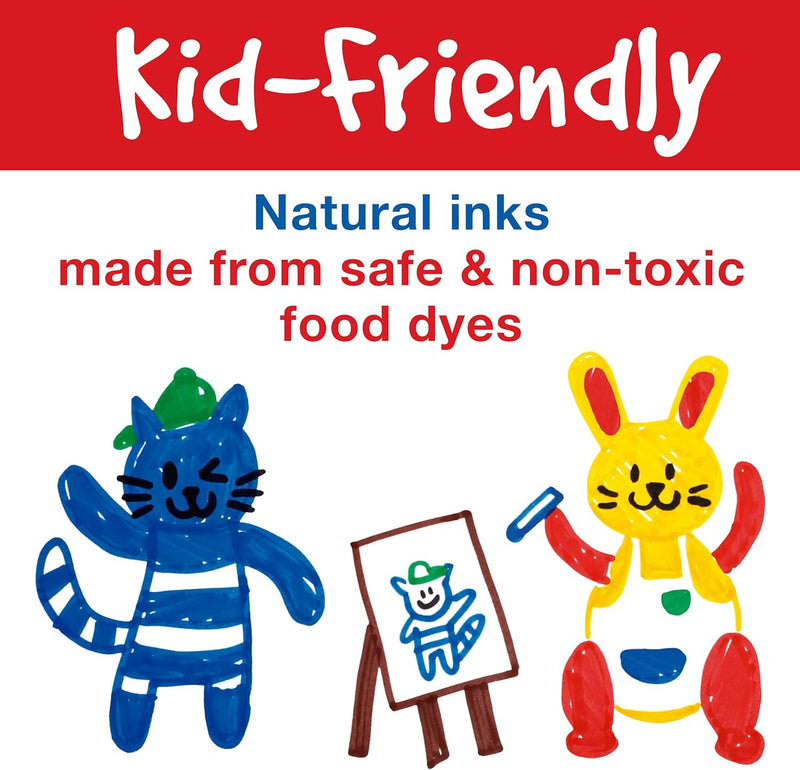 LITTLE CREATIVES EXTRA JUMBO ULTRA WASHABLE MARKERS