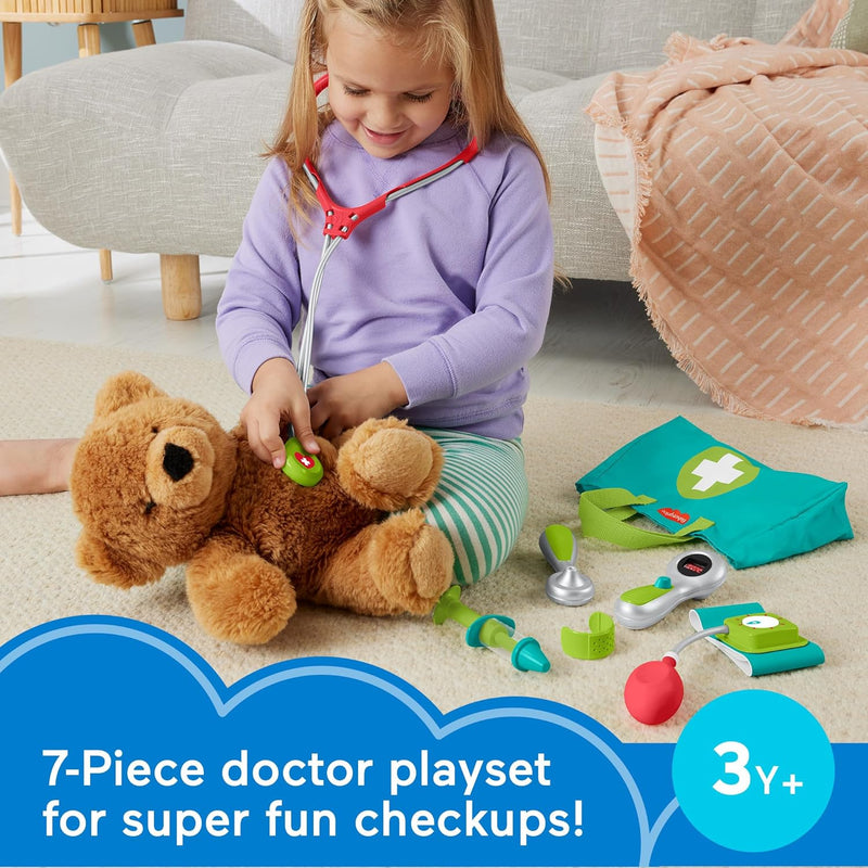 PRETEND PLAY MEDICAL KIT 7-PIECE DOCTOR BAG