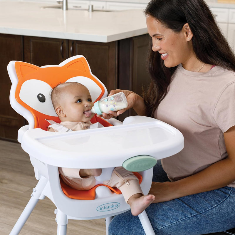 GROW-WITH-ME 4-IN01 CONVERTIBLE HIGH CHAIR - FOX