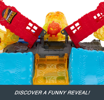 HOT WHEELS MONSTER TRUCKS TOY PLAYSET 1:64 SCALE