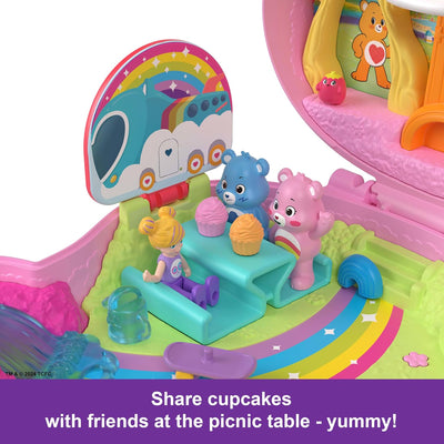 POLLY POCKET X CARE BEAS DOLLS & PLAYSET