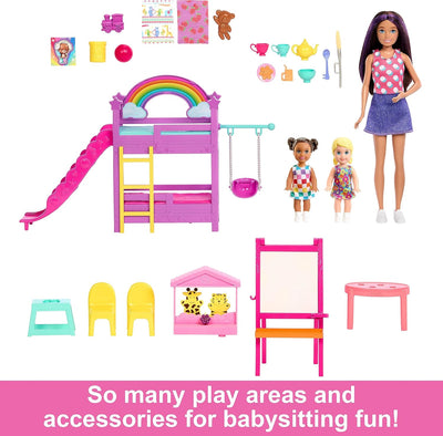 BARBIE SKIPPER BABYSITTERS INC. ULTIMATE DAYCARE PLAYSET
