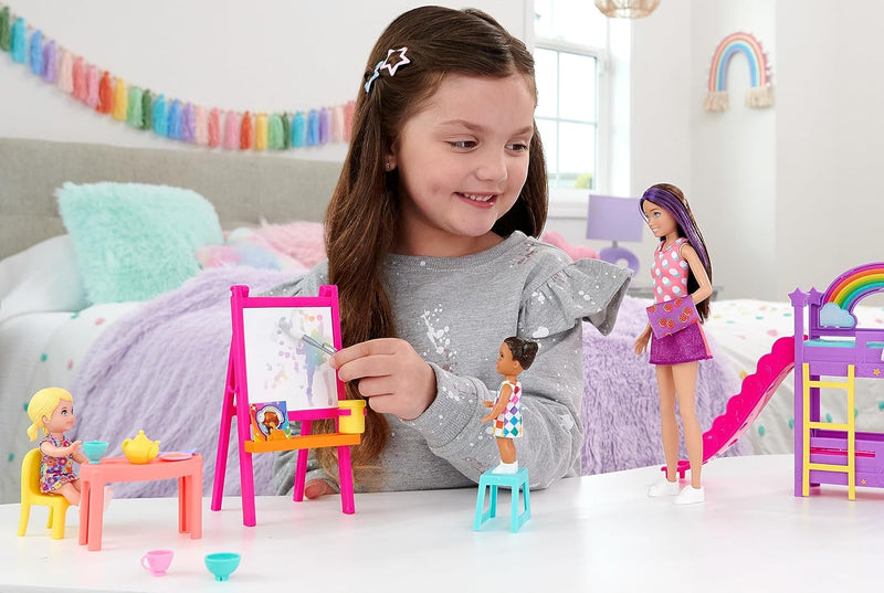 BARBIE SKIPPER BABYSITTERS INC. ULTIMATE DAYCARE PLAYSET