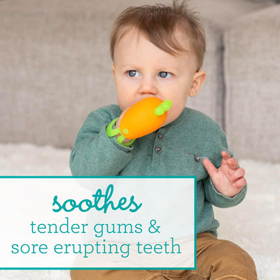 HANDY DANDY TEETHING MITT CARROT