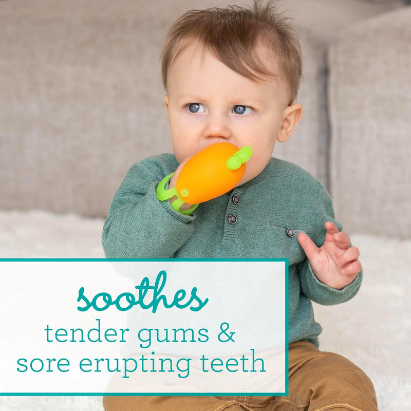 HANDY DANDY TEETHING MITT CARROT