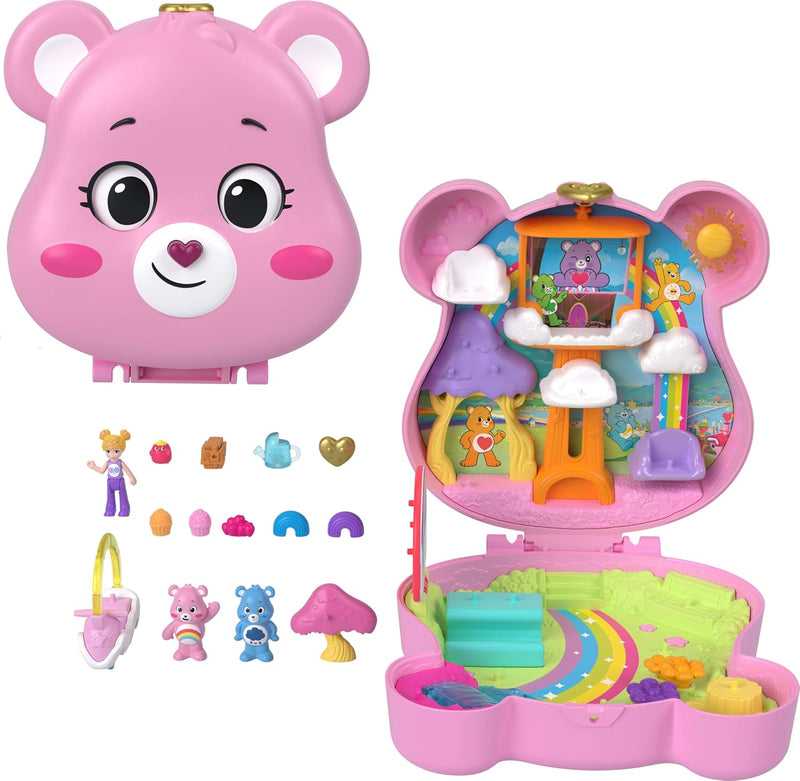 POLLY POCKET X CARE BEAS DOLLS & PLAYSET